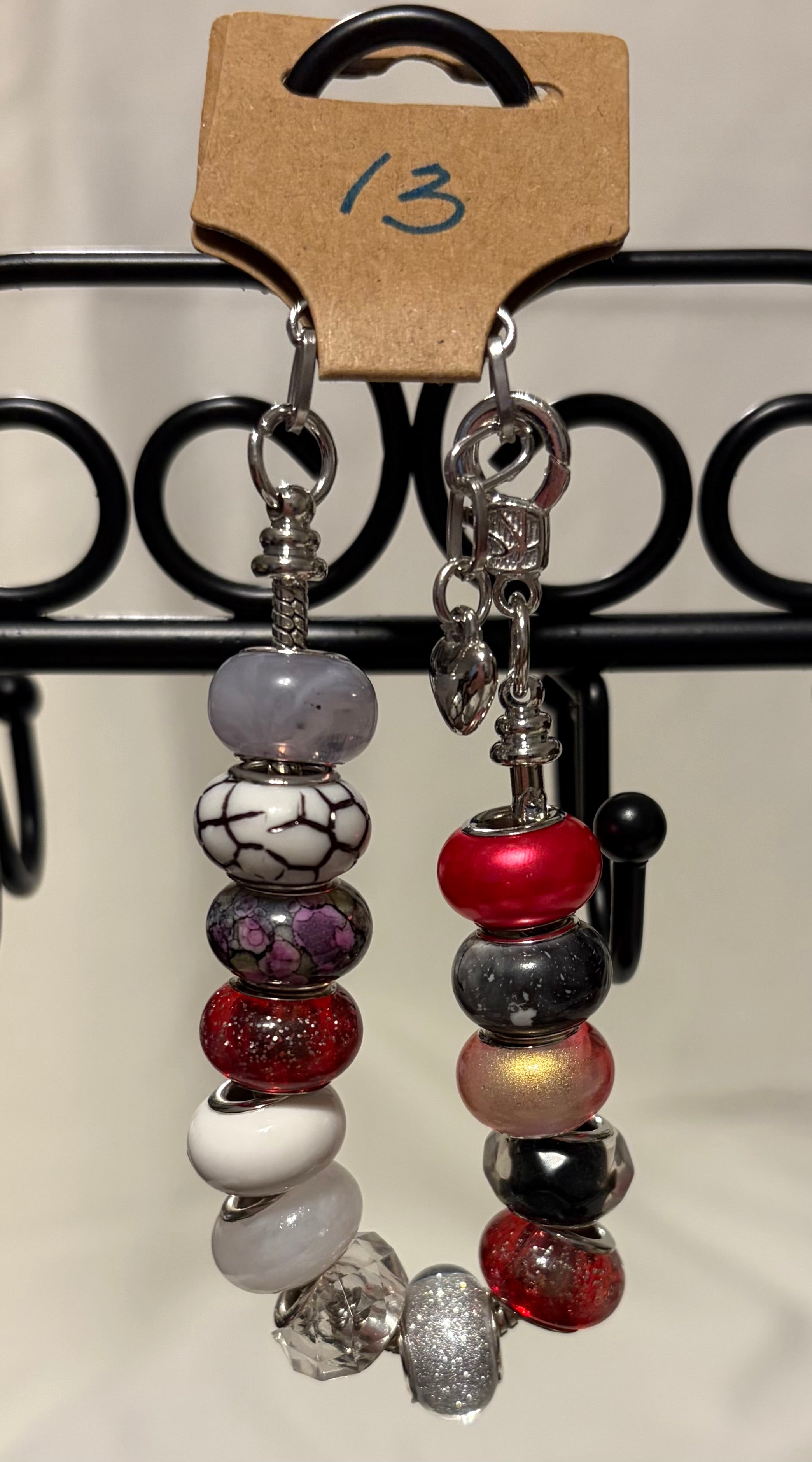 Silver adjustable bead bracelet