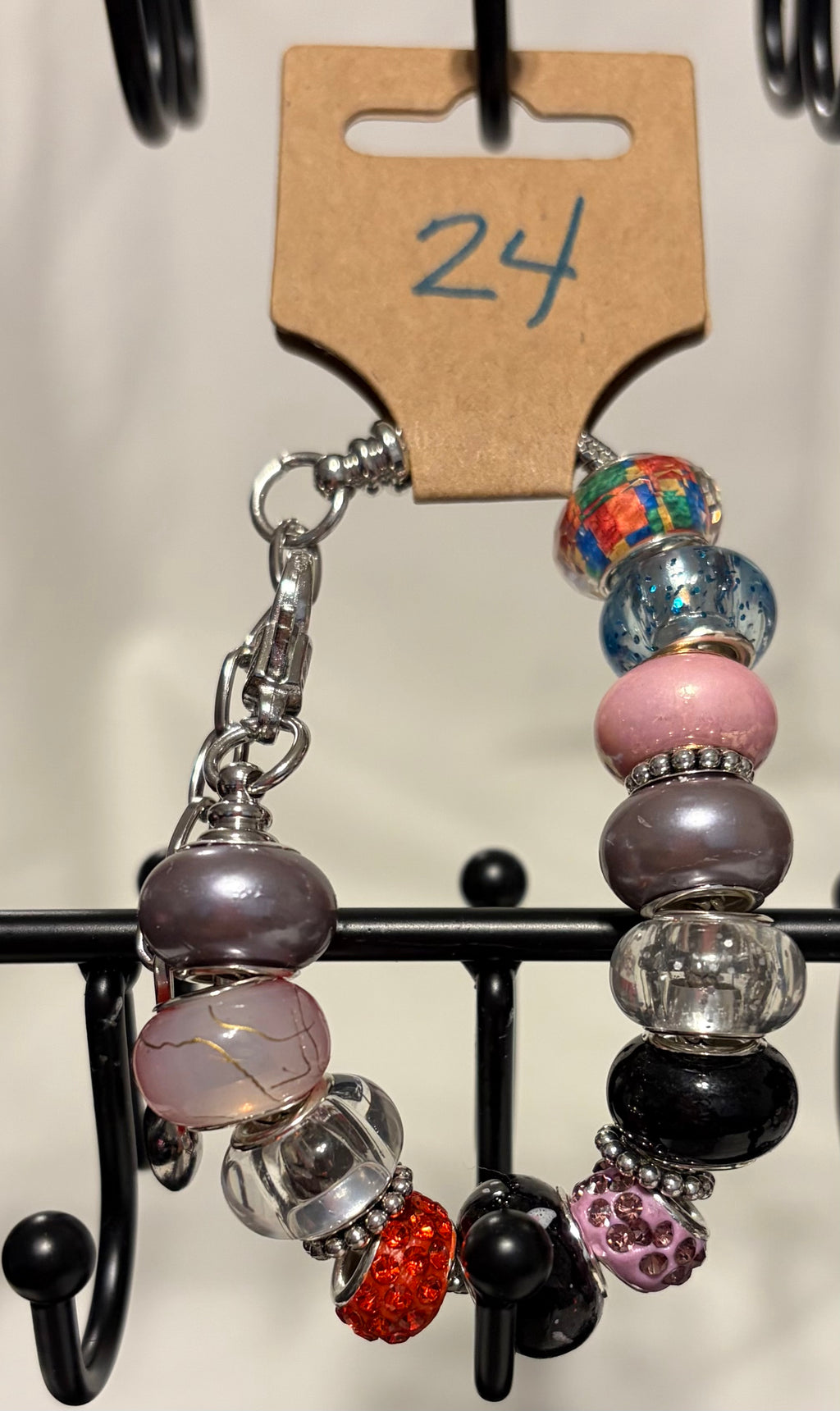 Silver adjustable bracelet